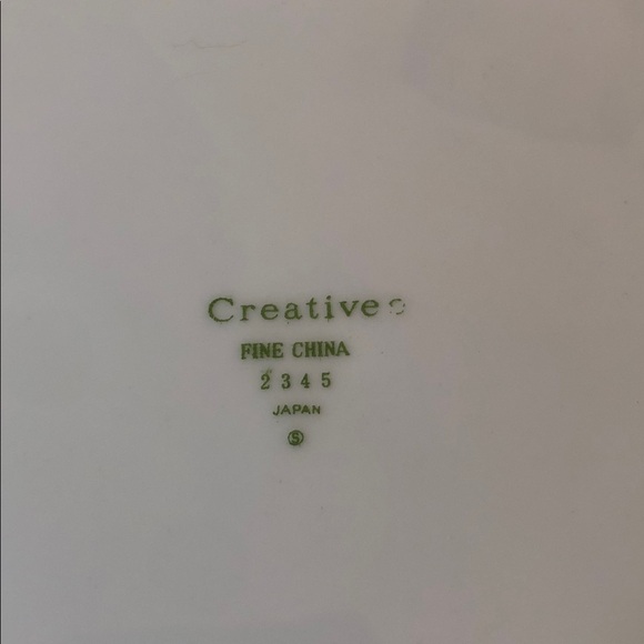 Creative fine china California Souvenir Plate with Floral Design - Picture 7 of 8